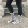 image:imageBEARPAW 4 Pair Pack Cozy Super Soft Lounge Socks Multi Pattern Crew SocksHigh Rise