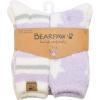 image:imageBEARPAW 4 Pair Pack Cozy Super Soft Lounge Socks Multi Pattern Crew SocksHigh Rise