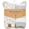 image:imageBEARPAW 4 Pair Pack Cozy Super Soft Lounge Socks Multi Pattern Crew SocksMoonbeam