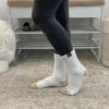 image:imageBEARPAW 4 Pair Pack Cozy Super Soft Lounge Socks Multi Pattern Crew SocksSimply Taupe