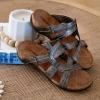 image:imageBEARPAW Womens Kai II Multiple Colors  Womens Slide Sandal  Womens Shoe  Comfortable amp LightweightGunmetal