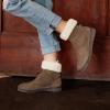 image:imageBEARPAW Womens Leticia Taupe Boot Size 9  Classic Suede Boots  Womens Comfortable Winter Boot