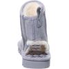 image:imageBEARPAW Womens Molly Multiple Colors  Womens Ankle Boot  Womens Open toe Boot  Comfortable Winter BootGray Fog