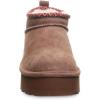 image:imageBEARPAW Womens Retro Super Shorty Deco Cocoa Size 9  Womens Ankle Boot  Slip On Boot  Comfortable Winter Boot
