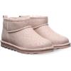image:imageBEARPAW Womens Shorty Exotic Oat Snake BootPink Leopard Glitter