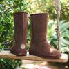 image:imageBearpaw Eva Ii Tall Winter Boot  Womens Winter Boot  30 Graphite  6 Medium