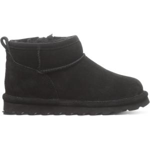 image:imageBEARPAW Shorty Youth Ankle Boot  Comfortable amp Durable Slip On Winter Boot for Kids  Multiple Colors amp SizesBlack