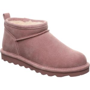 image:imageBEARPAW Shorty Youth Ankle Boot  Comfortable amp Durable Slip On Winter Boot for Kids  Multiple Colors amp SizesPeony