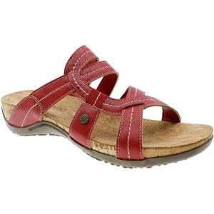 image:imageBEARPAW Womens Kai II Multiple Colors  Womens Slide Sandal  Womens Shoe  Comfortable amp LightweightRed