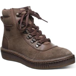 image:imageBEARPAW Womens Nelida Taupe Boot Size 8  Womens Classic Suede Boots  Lace Up Boots  Comfortable Winter Boot