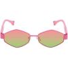image:imageBEARPAW womens Bearpaw Ladies Geometric MetalPlastic Combination Ecofriendly Sunglass Geometric SunglassesPink
