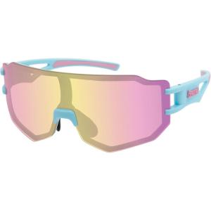 image:imageBEARPAW womens Bearpaw Ladies Plastic Back Frame Shield Ecofriendly Sunglass Shield SunglassesBlue Pink