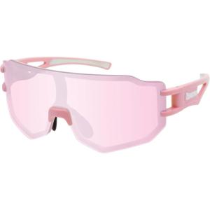 image:imageBEARPAW womens Bearpaw Ladies Plastic Back Frame Shield Ecofriendly Sunglass Shield SunglassesPink White
