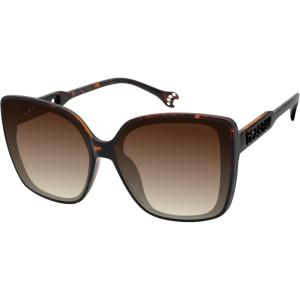 image:imageBEARPAW womens Bearpaw Ladies Plastic Flush Lens Glam Cateye Ecofriendly Sunglass Square SunglassesTortoise