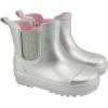 image:imageBEARPAW Toddler and Kids Chelsea Rain Boots Waterproof Rubber Rainboot GirlsBoys Light Water Shoes for Muddy ParkHikingChampagne Metallic