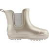 image:imageBEARPAW Toddler and Kids Chelsea Rain Boots Waterproof Rubber Rainboot GirlsBoys Light Water Shoes for Muddy ParkHikingRose Gold Metallic