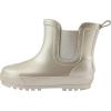 image:imageBEARPAW Toddler and Kids Chelsea Rain Boots Waterproof Rubber Rainboot GirlsBoys Light Water Shoes for Muddy ParkHikingRose Gold Metallic