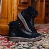 image:imageBEARPAW Womens Nelida Black Boot Size 8  Womens Classic Suede Boots  Lace Up Boots  Comfortable Winter Boot