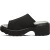 image:imageBEARPAW Blanche 3425w Womens Comfort Knit Platform Slipon ClogBlackBlack