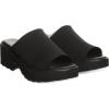 image:imageBEARPAW Blanche 3425w Womens Comfort Knit Platform Slipon ClogBlackBlack