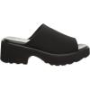 image:imageBEARPAW Blanche 3425w Womens Comfort Knit Platform Slipon ClogBlackBlack