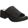 image:imageBEARPAW Blanche 3425w Womens Comfort Knit Platform Slipon ClogBlack Metallic