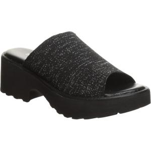 image:imageBEARPAW Blanche 3425w Womens Comfort Knit Platform Slipon ClogBlack Metallic