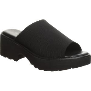 image:imageBEARPAW Blanche 3425w Womens Comfort Knit Platform Slipon ClogBlackBlack
