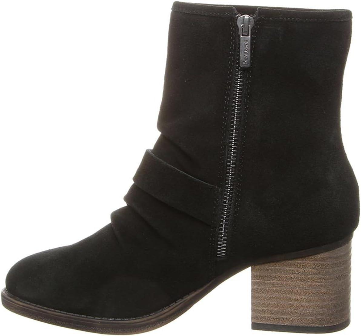 image:imageBEARPAW Womens Amethyst  Multiple Sizes amp Colors  Womens Boot Classic Suede  Comfortable Winter BootBlack