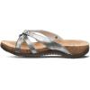 image:imageBEARPAW Womens Fawn Multiple Colors  Womens Slipon Sandal  Womens Shoe  Comfortable amp LightweightSilver