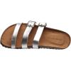 image:imageBEARPAW Womens Mercedes Multiple Colors  Womens Sandal  Womens Shoe  Comfortable amp LightweightSilver