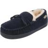 image:imageBEARPAW Moc II 2  Mens Sheepskin Slipper  1295MNavy
