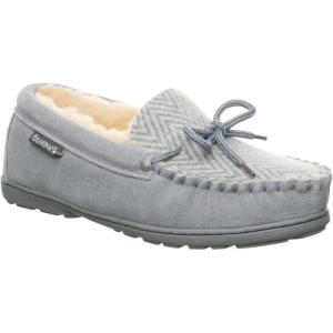 image:imageBEARPAW Mindy  Womens Warm Moccasin Slippers  1961WBlue Fog