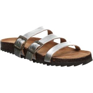 image:imageBEARPAW Womens Mercedes Multiple Colors  Womens Sandal  Womens Shoe  Comfortable amp LightweightSilver