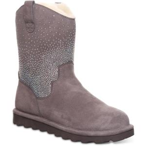 image:imageBearpaw Serafina Womens Rhinestone Glittered Boots Plum Kitten  8 Medium