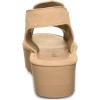 image:imageBEARPAW Tatiana Womens Comfort Flatform Sandals With Cushioned Support  3537wIced Coffee