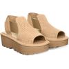 image:imageBEARPAW Tatiana Womens Comfort Flatform Sandals With Cushioned Support  3537wIced Coffee