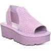 image:imageBEARPAW Tatiana Womens Comfort Flatform Sandals With Cushioned Support  3537wLavender Mist