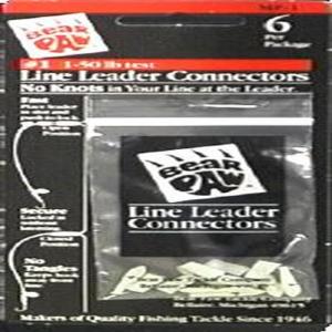image:imageBEARPAW MP1 Leader Connectors 150Pound Line 6Pack