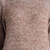 image:imageBEARPAW Womens Chenille Fuzzy Loungewear Set Crew Neck Pullover Sweater and Wide Leg Pants