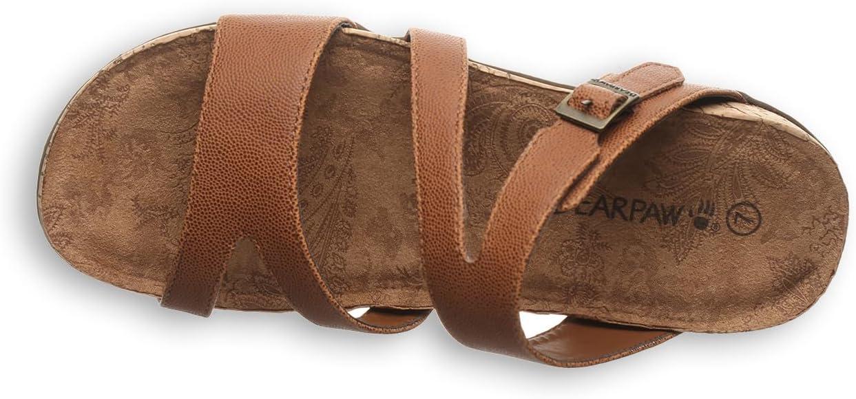 image:imageBEARPAW Womens Teresa Multiple Colors  Womens Sandal  Womens Shoe  Comfortable amp LightweightHickory