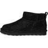 image:imageBEARPAW Womens Shorty Exotic BootBlack Metallic