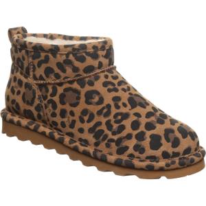image:imageBEARPAW Womens Shorty Exotic BootTobacco Leopard