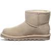 image:imageBEARPAW Alyssa Womens SlipOn Winter Boots Gadget Gray Size 5  Comfortable Ankle Boot  Casual Winter Shoes for Women
