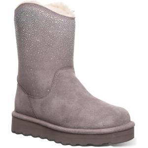 image:imageBEARPAW Womens Glam Platform Lo Cinder Size 6  Boot Classic Suede  Womens Pull On Boot  Comfortable Winter Boot