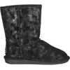 image:imageBEARPAW Emma Short Womens Classic Winter Slip On Boots Lightweight Suede Boots Multiple ColorsGunmetal Glitter