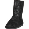 image:imageBEARPAW Emma Short Womens Classic Winter Slip On Boots Lightweight Suede Boots Multiple ColorsGunmetal Glitter