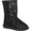 image:imageBEARPAW Emma Short Womens Classic Winter Slip On Boots Lightweight Suede Boots Multiple ColorsGunmetal Glitter