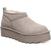 image:imageBEARPAW Womens Retro Super Shorty Vegan Stone Size 6  Womens Ankle Boot  Womens Slip On Boot  Comfortable Winter Boot
