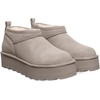 image:imageBEARPAW Womens Retro Super Shorty Vegan Stone Size 8  Womens Ankle Boot  Womens Slip On Boot  Comfortable Winter Boot